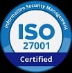 ISO 27001 Certified Badge